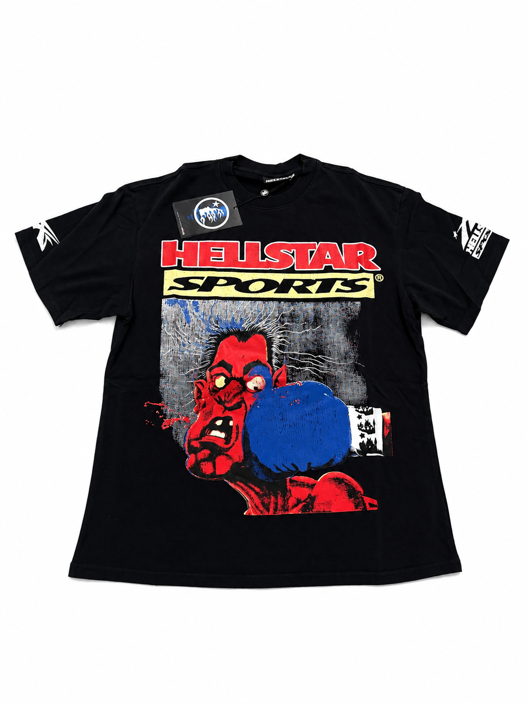 Hellstar Sports Boxing Graphic Tee Black