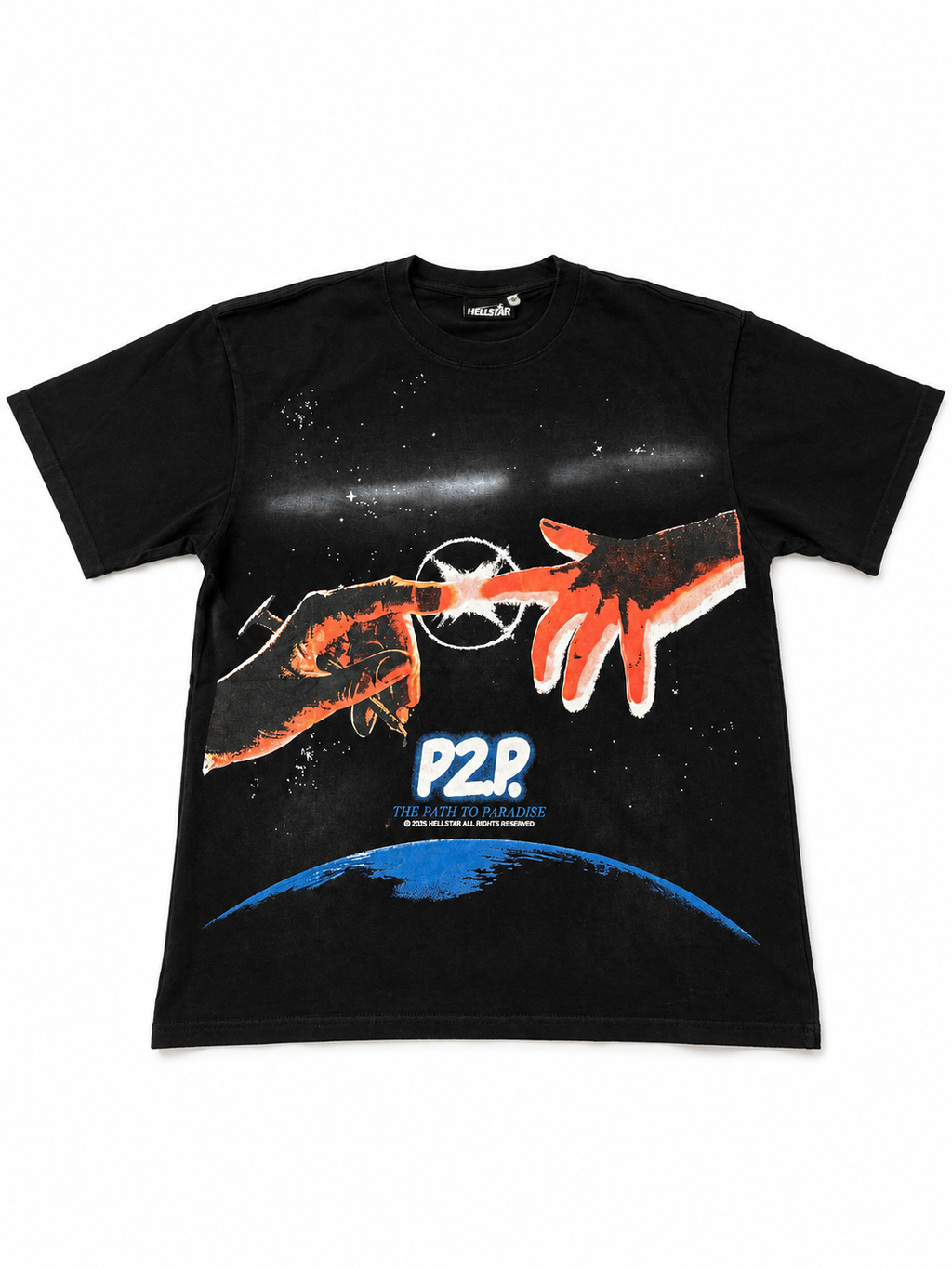Hellstar P2P Path to Paradise Graphic Tee Black